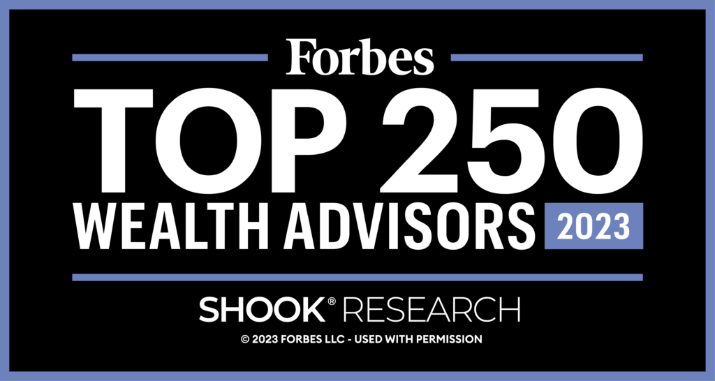 2023 Forbes Top 250 wealth advisors logo