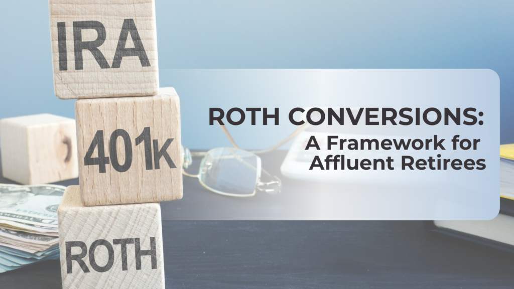 Stock photo of three blocks saying IRA 401k and Roth